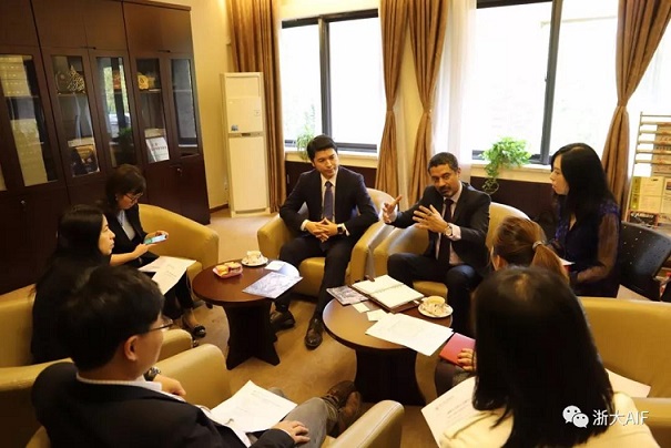 鞏固合作，展望未來 ——CCAF代表陳弘益博士，Ravi Vig一行到訪浙大AIF
